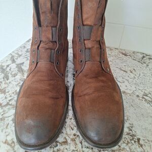 To Boot | Shoes | To Boot New York Leather Square Toe Moto  display picture 2